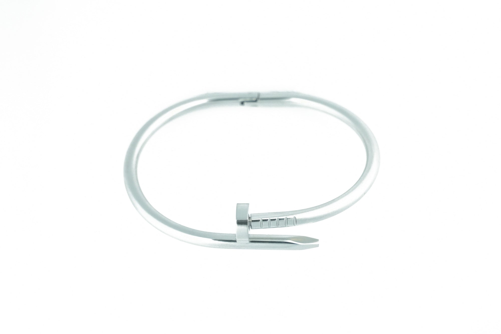 Nail Bracelet Silver