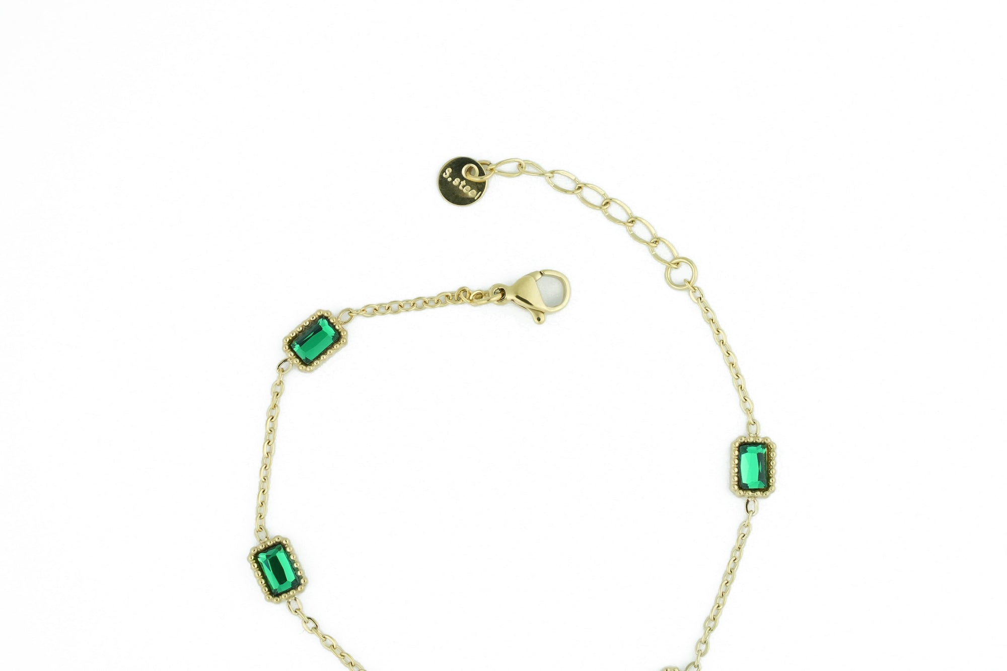 new bracelet gold 16k plated stainless steel