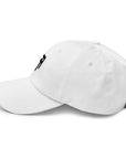white left side cap