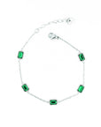 crown trending bracelet silver colored 16k plated luxury