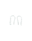 flower jewelry silver earrings at designonearth