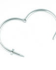 nail shaped jewelry silver jewellery
