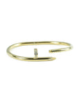 gold nail bracelet for women