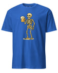 Grappig skelet drinkt bier shirt gedurfd en leuk grafisch T-shirt voor bierfans en rebellen.