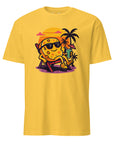 Yellow cheese shirt for unisex