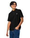 Dark Troe Toe unisex polo shirt with embroidered logo – organic cotton streetwear