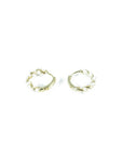 chic pearl hoop earrings, perfect for formal and special occasions, brendoe at design on earth