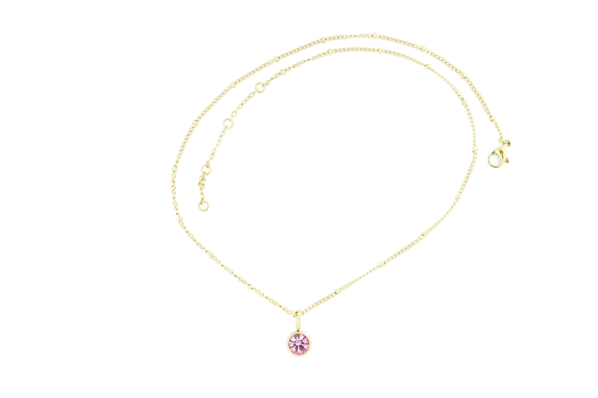 trendy nice necklace classic style necklace with brilliant 14 carat gold plated new