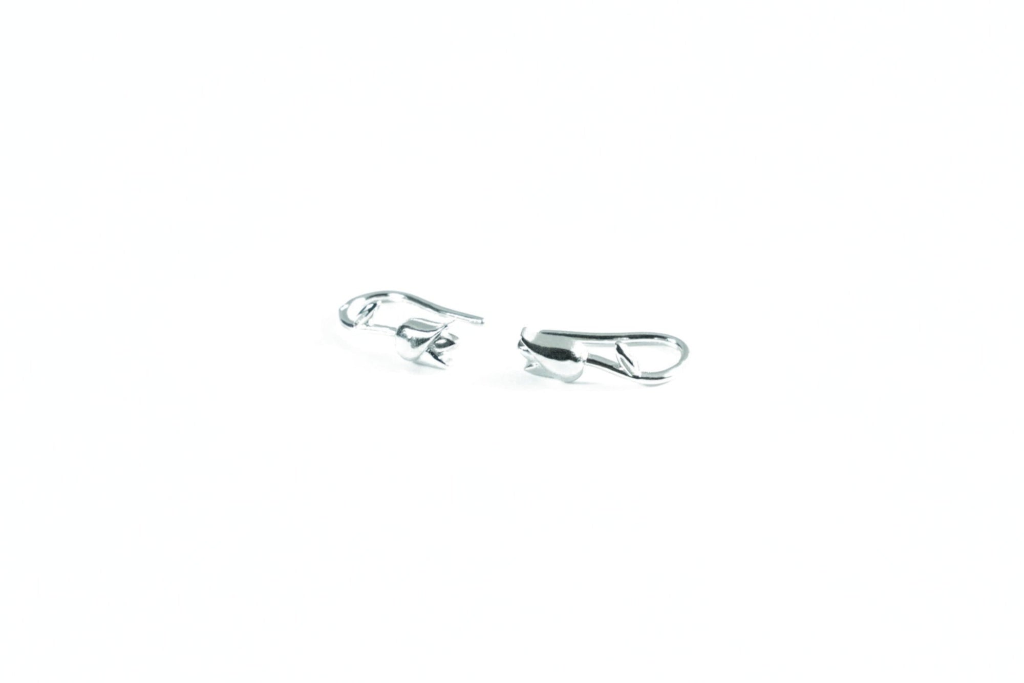 earrings sterling silver tulip perfect size