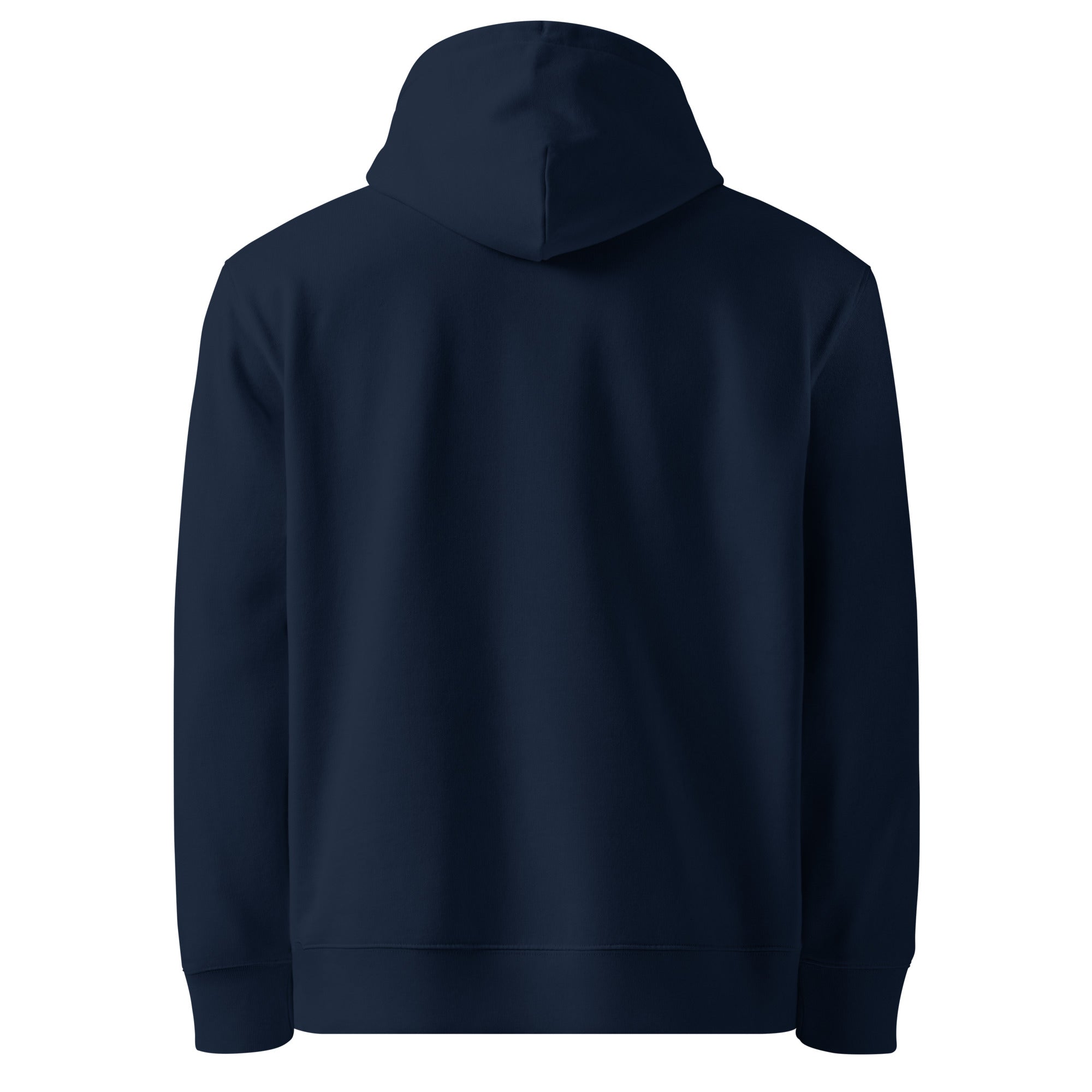 Navy hoodie unisex capuchon